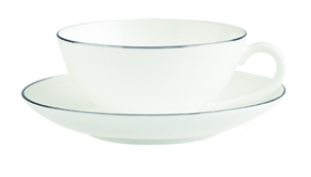 Anmut Platinum Tea Cup and Saucer